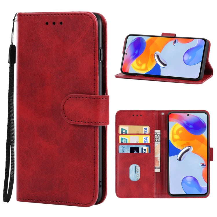 For Xiaomi Redmi Note 11 Pro 5G / Redmi Note 11 Pro+ 5G Leather Phone Case