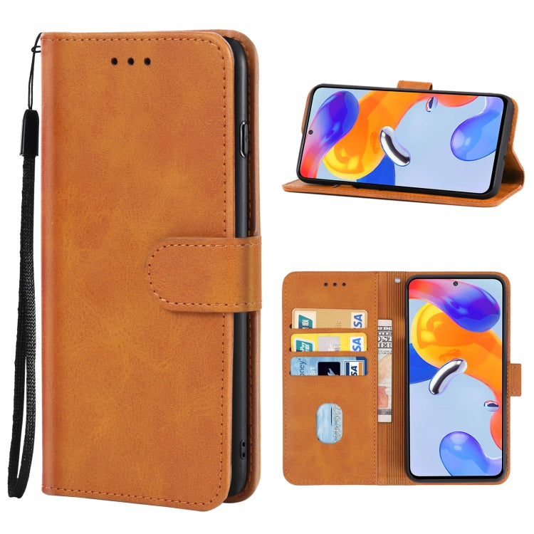 For Xiaomi Redmi Note 11 Pro 5G / Redmi Note 11 Pro+ 5G Leather Phone Case