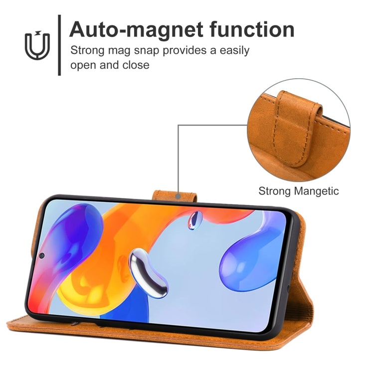 For Xiaomi Redmi Note 11 Pro 5G / Redmi Note 11 Pro+ 5G Leather Phone Case