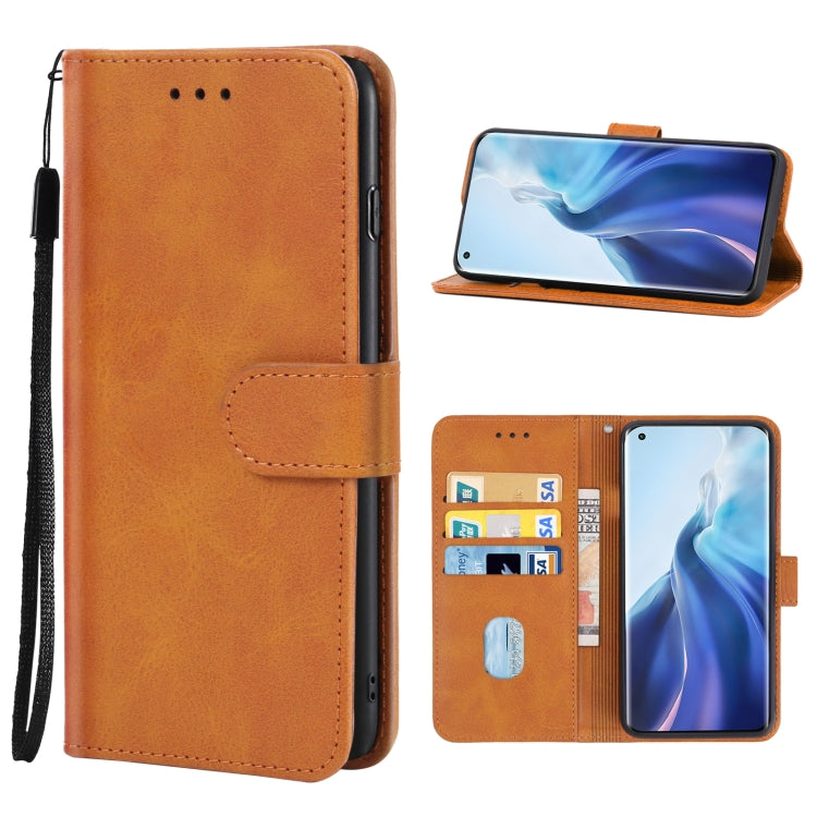 For Xiaomi Mi 11 Leather Phone Case