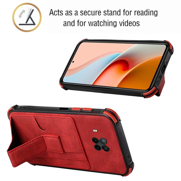 For Xiaomi Redmi Note 9 Pro 5G / Mi 10i Dream Holder Card Bag Shockproof Phone Case