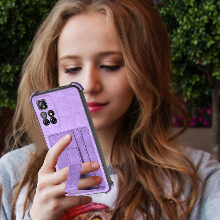 For Xiaomi Redmi Note 11 5G / Note 11T 5G Dream Holder Card Bag Shockproof Phone Case