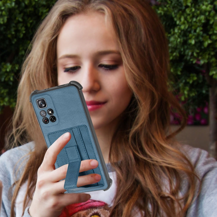 For Xiaomi Redmi Note 11 5G / Note 11T 5G Dream Holder Card Bag Shockproof Phone Case