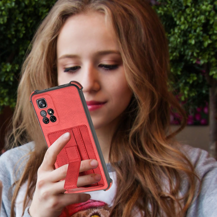 For Xiaomi Redmi Note 11 5G / Note 11T 5G Dream Holder Card Bag Shockproof Phone Case