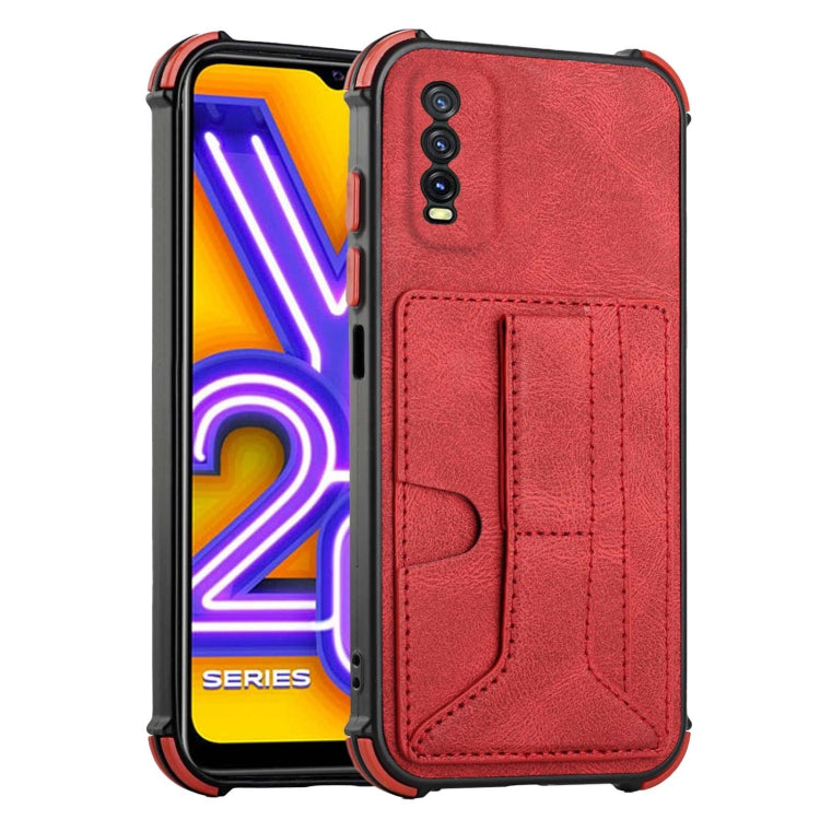 For vivo Y20/Y20i/Y20s/Y12s/Y20 2021/iQOO U1x Dream Holder Card Bag Shockproof Phone Case