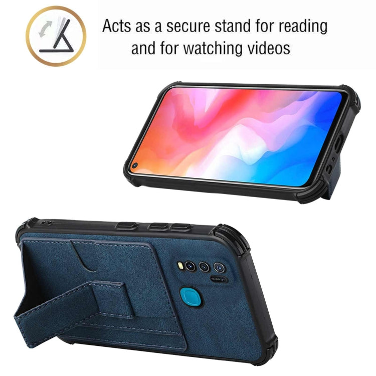 For vivo Y50/Y30/Y30i Dream Holder Card Bag Shockproof Phone Case