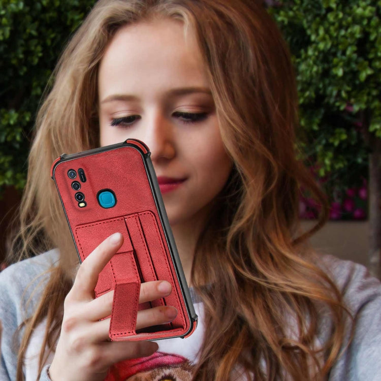 For vivo Y50/Y30/Y30i Dream Holder Card Bag Shockproof Phone Case