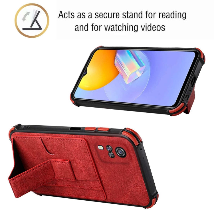 For vivo Y51 2020/Y31 2021/Y51s Foreign Version/Y51a Dream Holder Card Bag Shockproof Phone Case