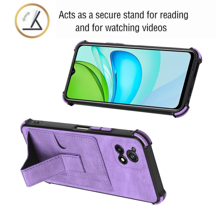 For vivo Y72 5G Indian Version/Y52s 5G Dream Holder Card Bag Shockproof Phone Case