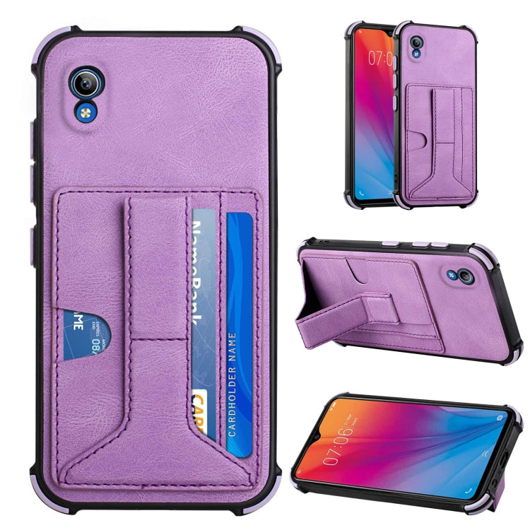 For vivo Y91i without Fingerprint Hole Dream Holder Card Bag Shockproof Phone Case