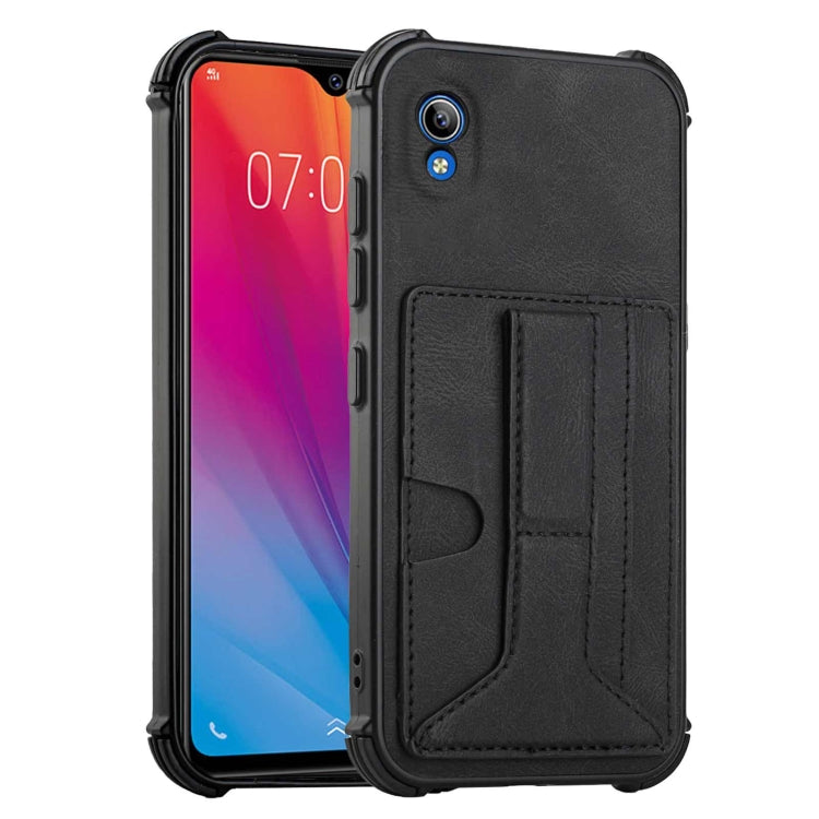 For vivo Y91i without Fingerprint Hole Dream Holder Card Bag Shockproof Phone Case