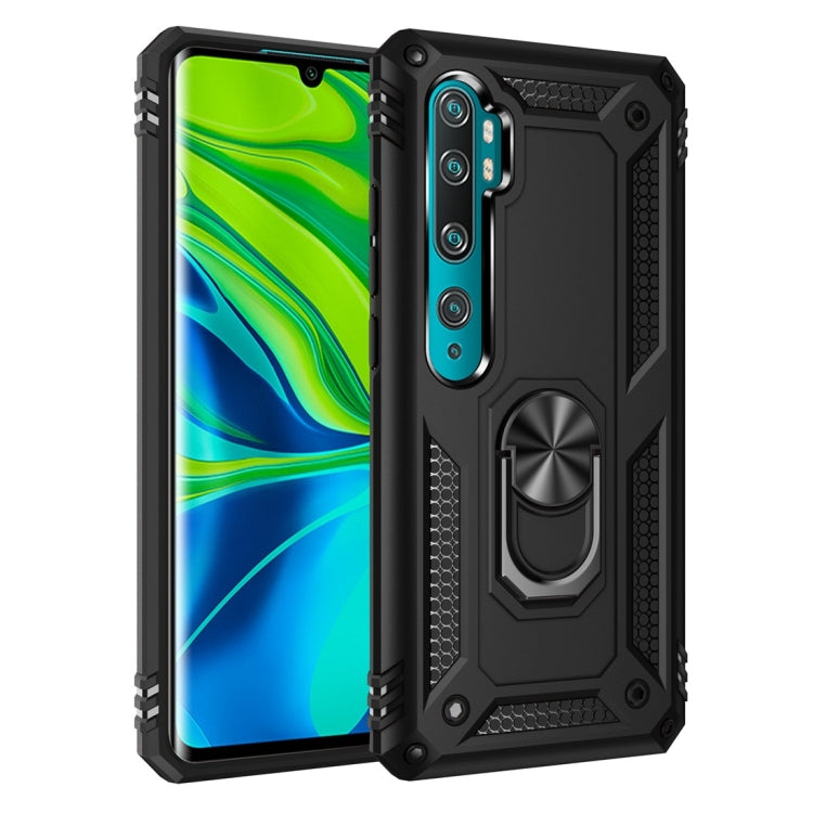 For Xiaomi Mi CC9 Pro Armor Shockproof TPU + PC Protective Case with 360 Degree Rotation Holder