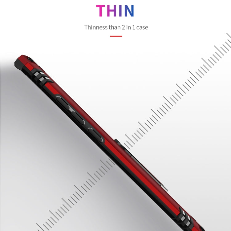 For Xiaomi Mi CC9 Pro Armor Shockproof TPU + PC Protective Case with 360 Degree Rotation Holder