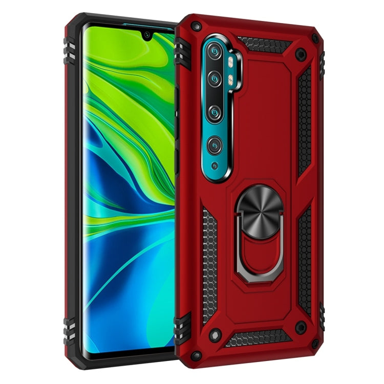 For Xiaomi Mi CC9 Pro Armor Shockproof TPU + PC Protective Case with 360 Degree Rotation Holder