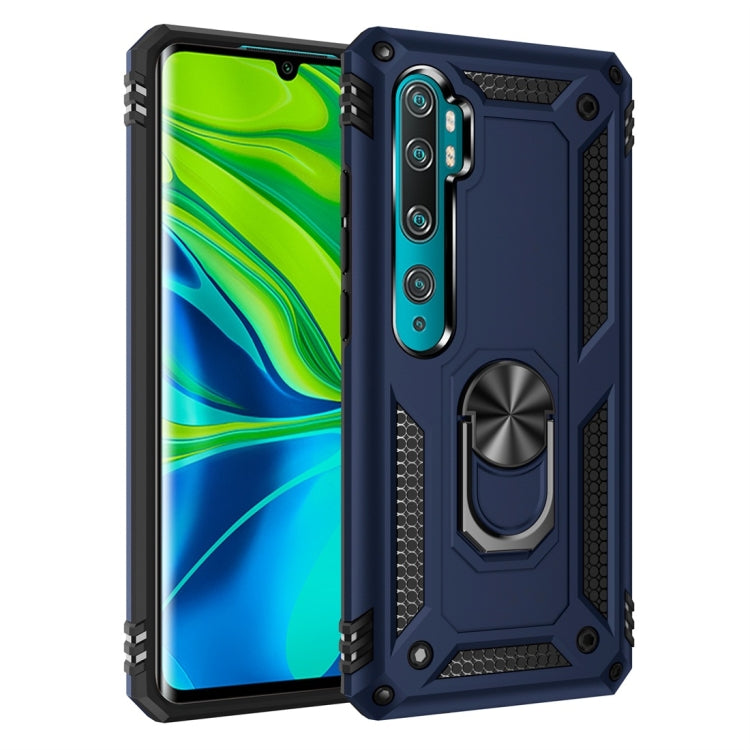 For Xiaomi Mi CC9 Pro Armor Shockproof TPU + PC Protective Case with 360 Degree Rotation Holder