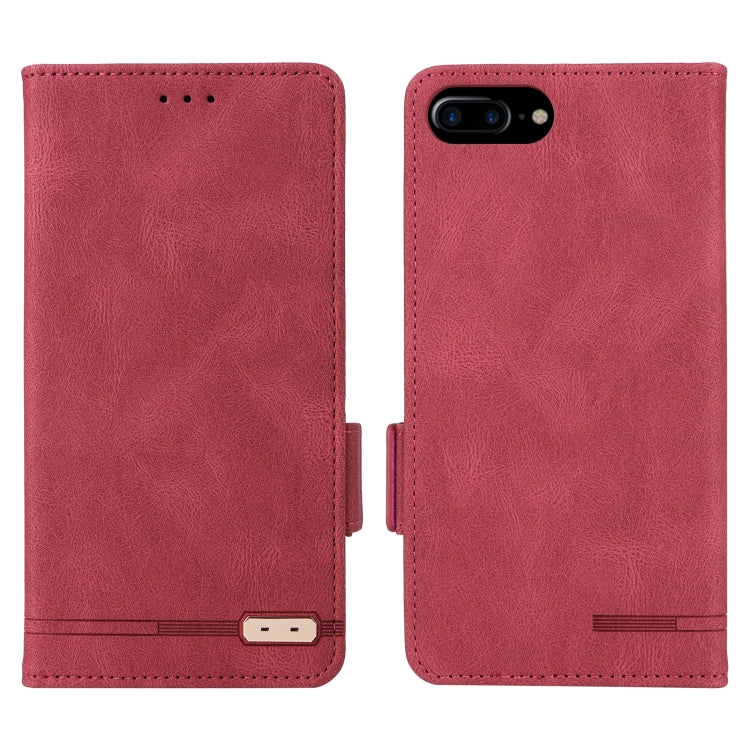 For iPhone SE 2022 / SE 2020 / 8 / 7 Magnetic Clasp Leather Phone Case