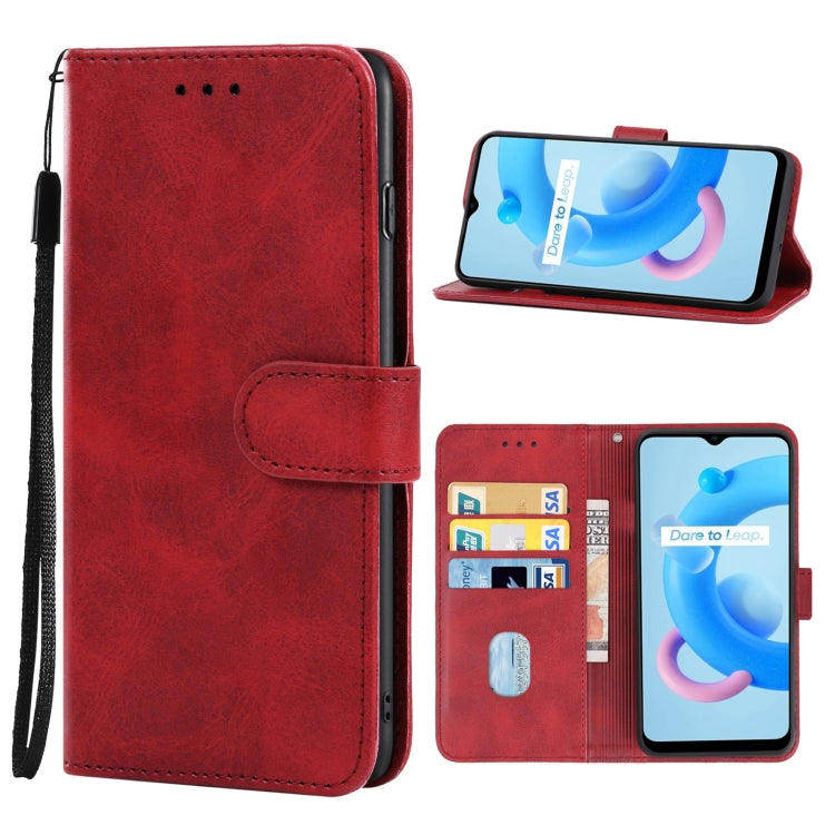 Leather Phone Case For OPPO Realme C20