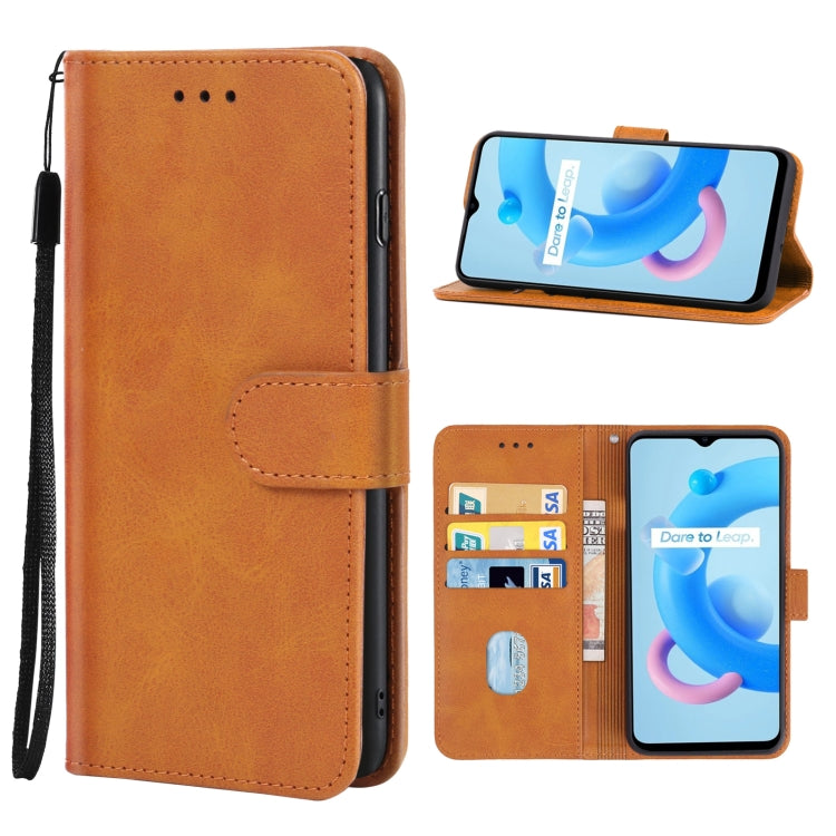Leather Phone Case For OPPO Realme C20