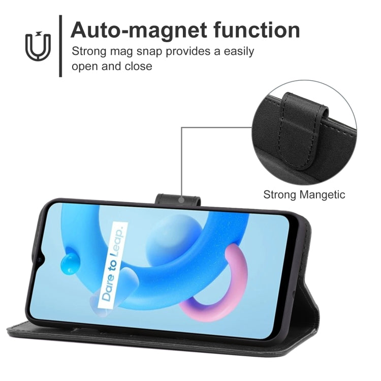 Leather Phone Case For OPPO Realme C20