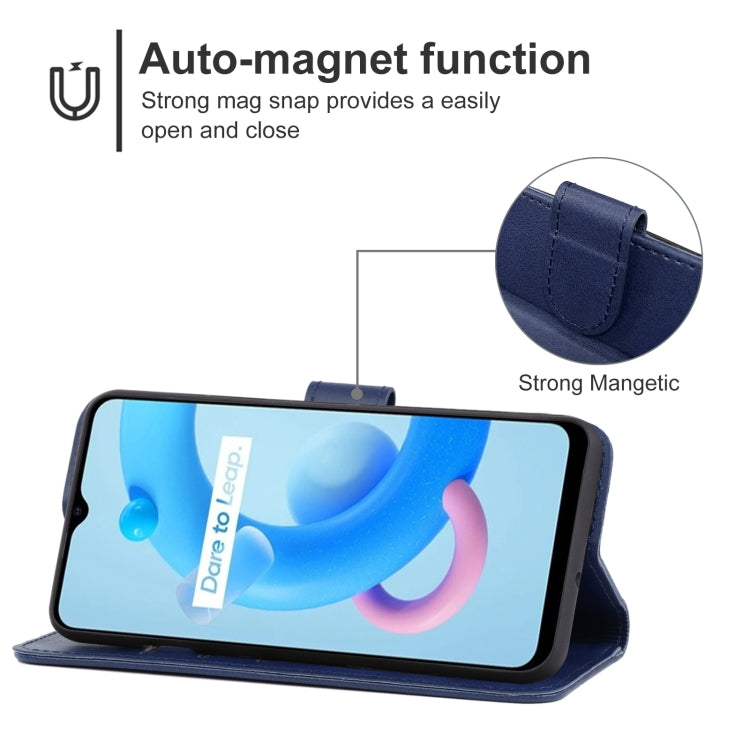 Leather Phone Case For OPPO Realme C20