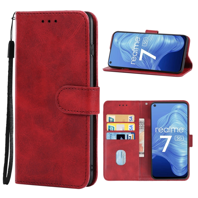 Leather Phone Case For OPPO Realme 7 5G