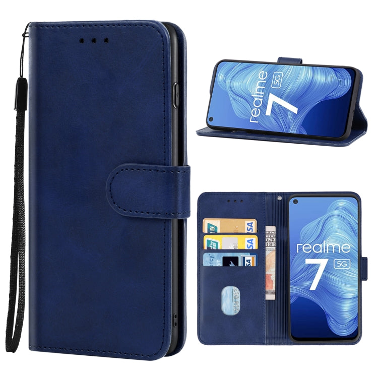 Leather Phone Case For OPPO Realme 7 5G