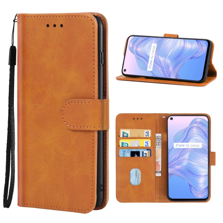 Leather Phone Case For OPPO Realme V5 5G