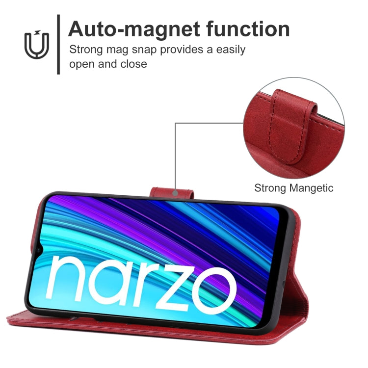 Leather Phone Case For OPPO Realme Narzo