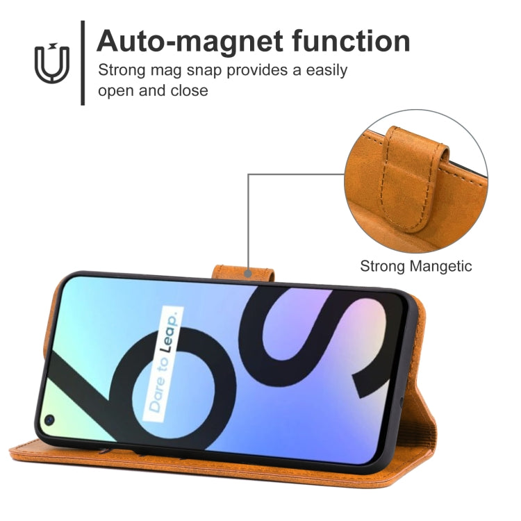 Leather Phone Case For OPPO Realme 6S