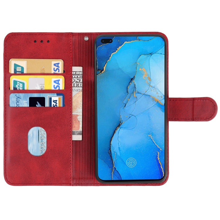 Leather Phone Case For OPPO Reno3