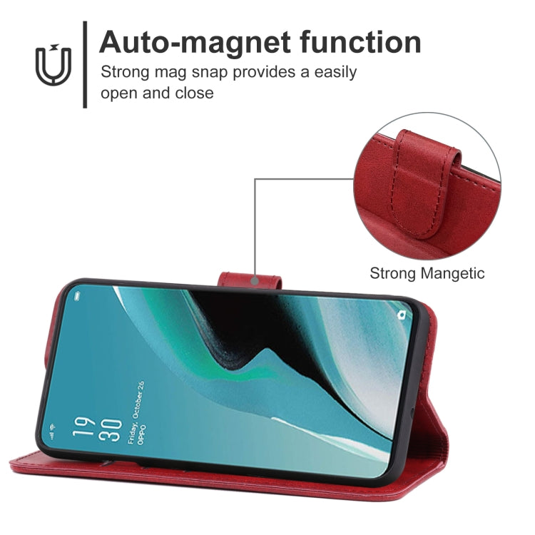 Leather Phone Case For OPPO Reno2 F