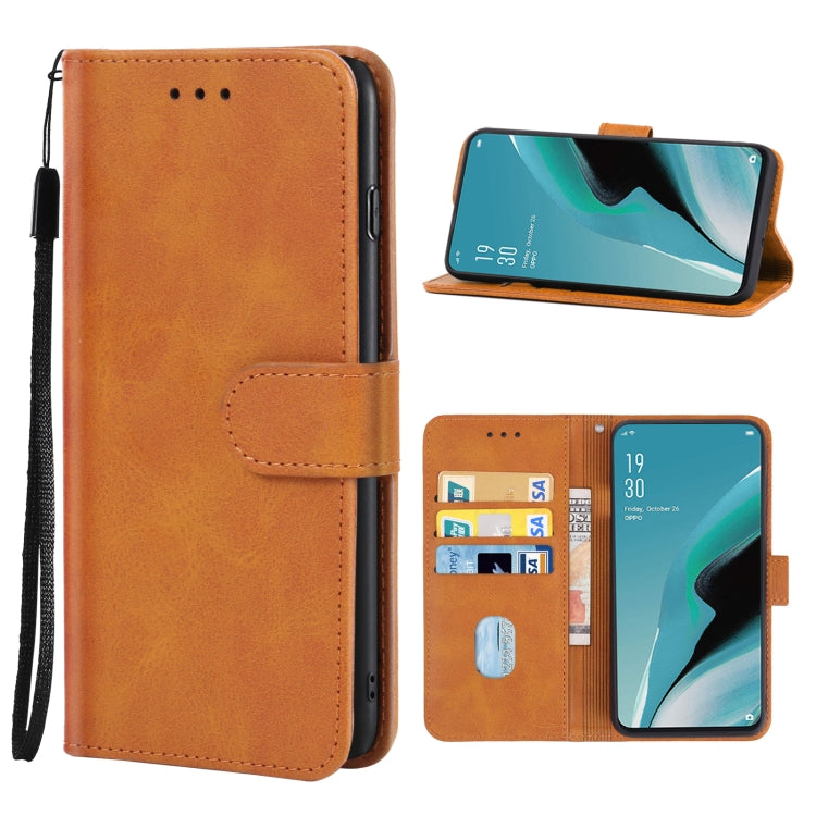 Leather Phone Case For OPPO Reno2 F