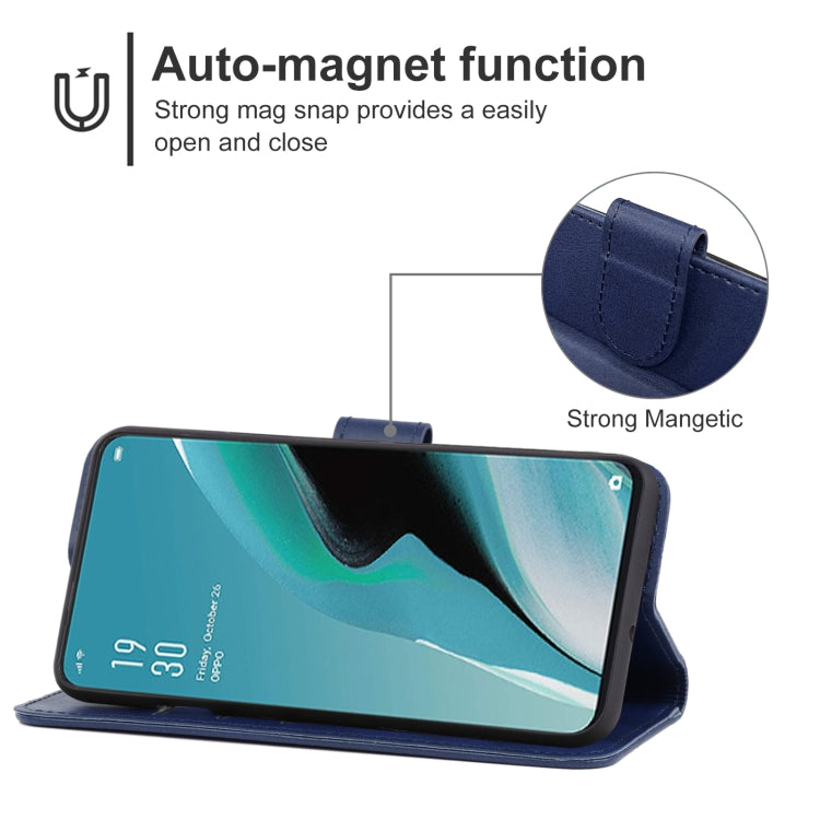 Leather Phone Case For OPPO Reno2 F