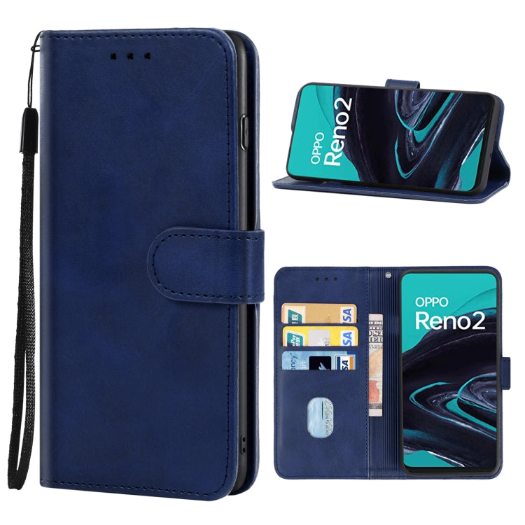 Leather Phone Case For OPPO Reno2