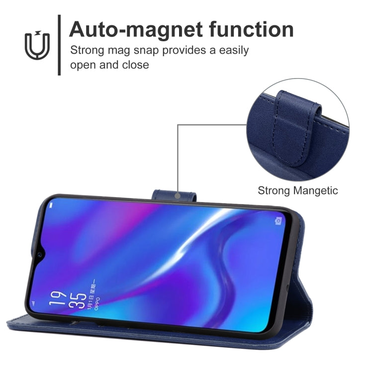 Leather Phone Case For OPPO AX7 Pro