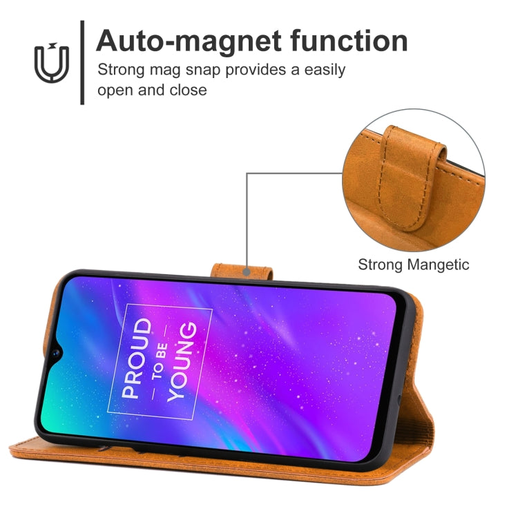 Leather Phone Case For OPPO Realme 3