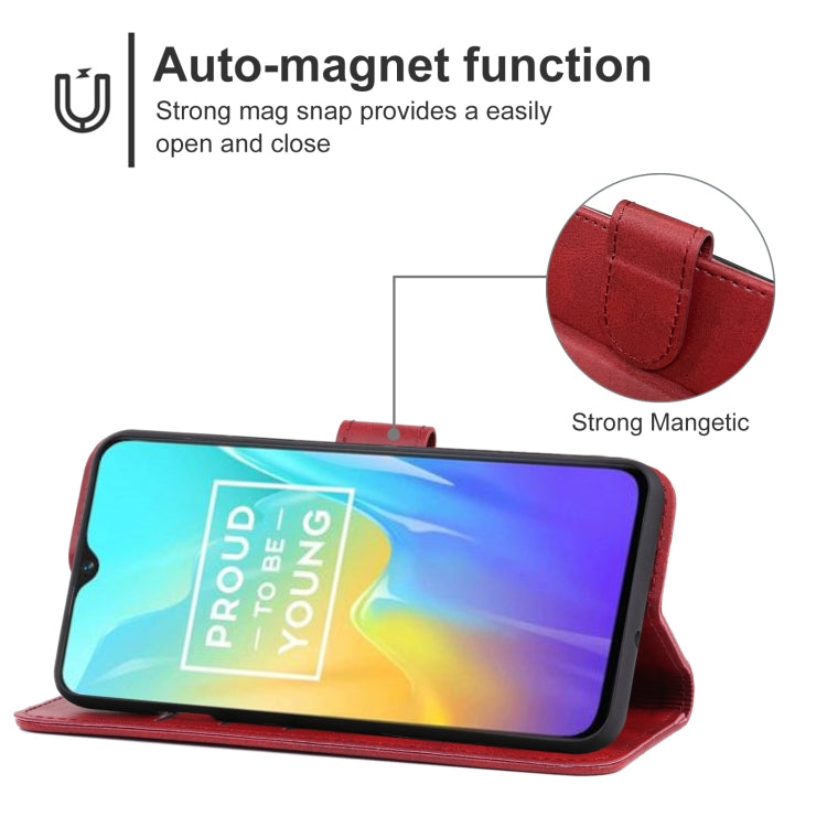 Leather Phone Case For OPPO Realme U1