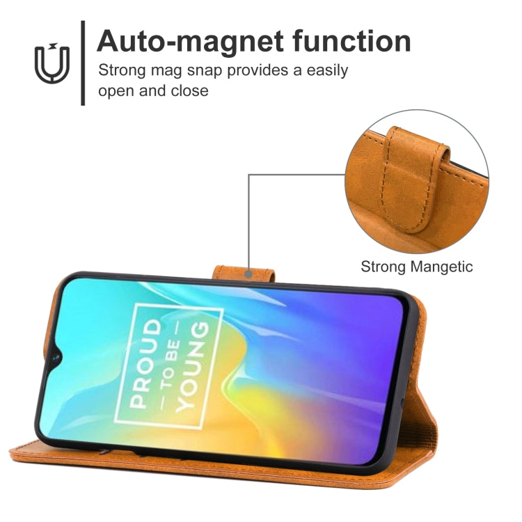 Leather Phone Case For OPPO Realme U1