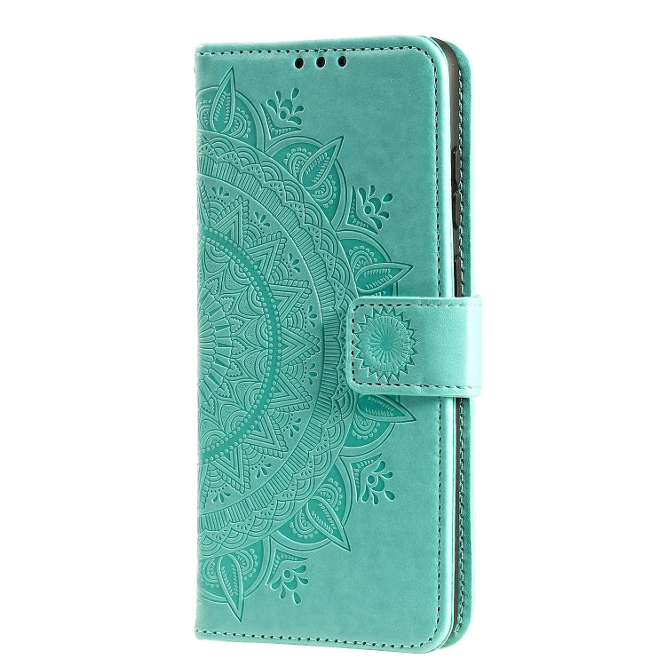 For OPPO Realme 9i Totem Flower Embossed Leather Phone Case