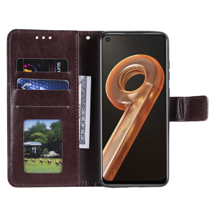 For OPPO Realme 9i Totem Flower Embossed Leather Phone Case