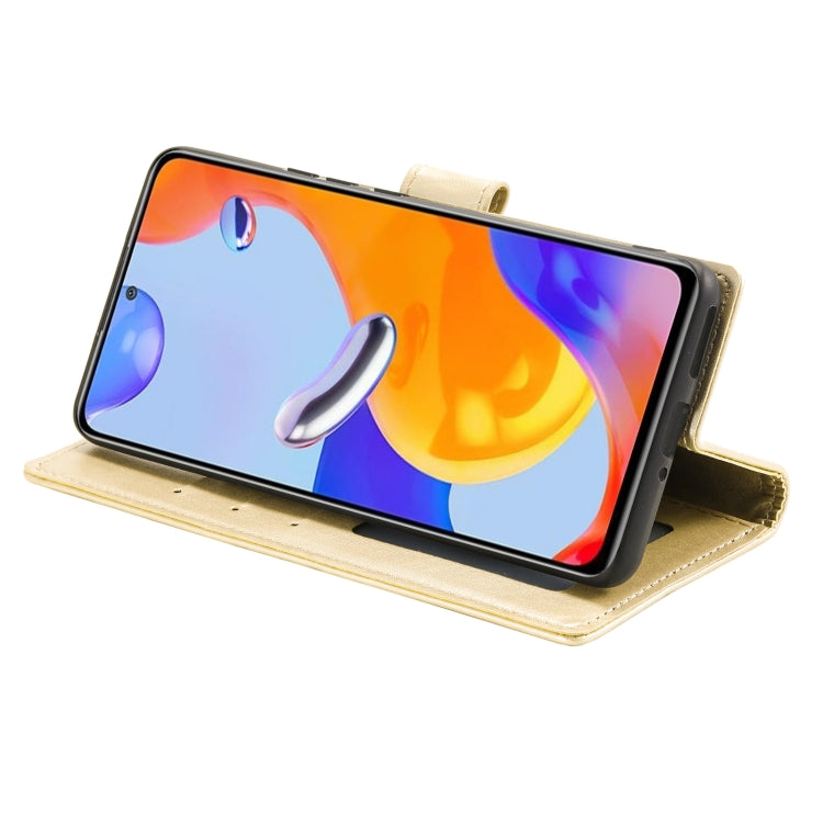 For Xiaomi Redmi Note 11 Pro 4G Global Totem Flower Embossed Leather Phone Case