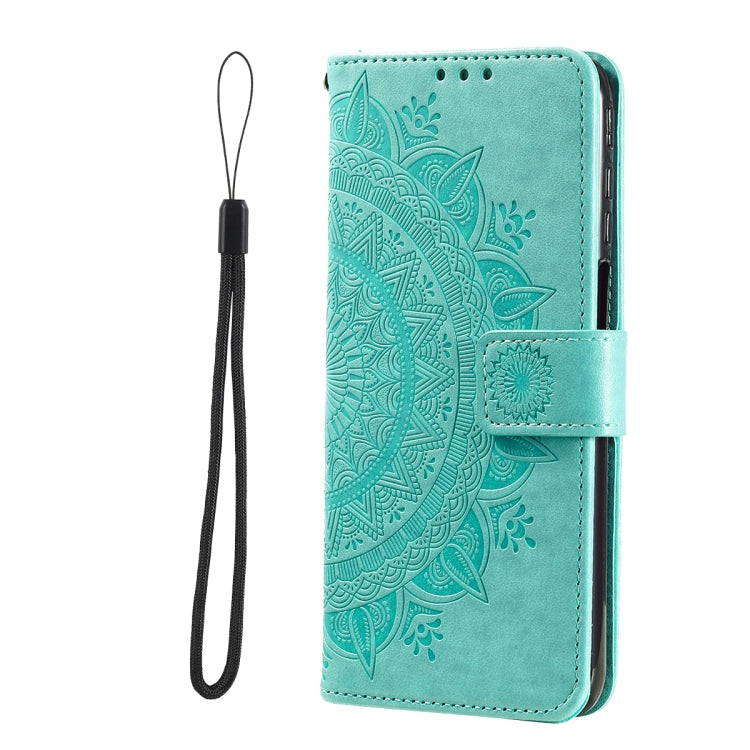 For Xiaomi Redmi Note 11S Totem Flower Embossed Leather Phone Case