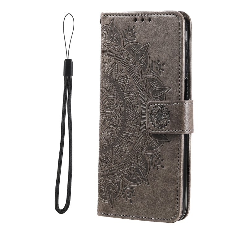 For Xiaomi Redmi Note 11S Totem Flower Embossed Leather Phone Case