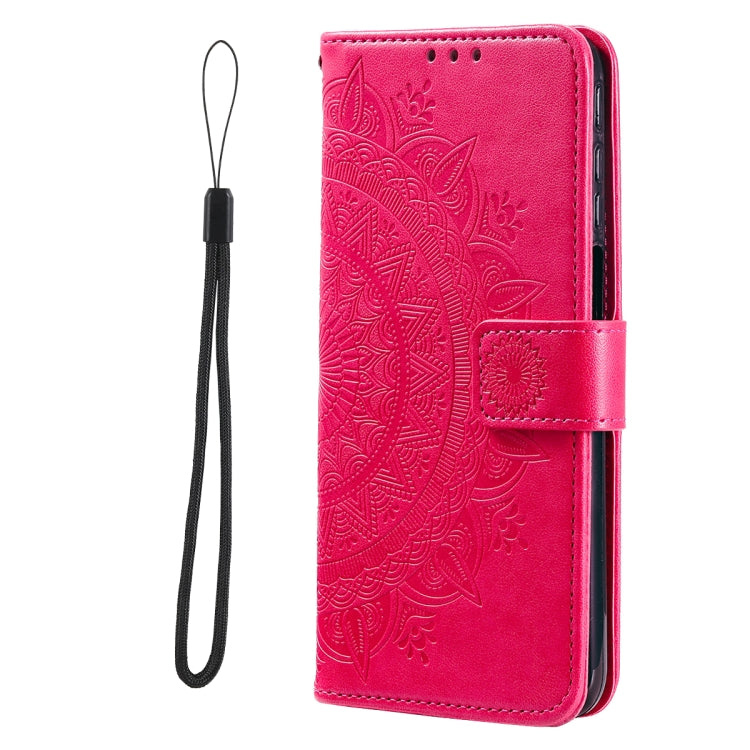 For Xiaomi Redmi Note 11S Totem Flower Embossed Leather Phone Case
