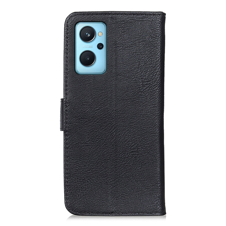For OPPO Realme 9i / A36 4G / A76 4G / A96 4G KHAZNEH Cowhide Texture Horizontal Flip Leather Phone Case