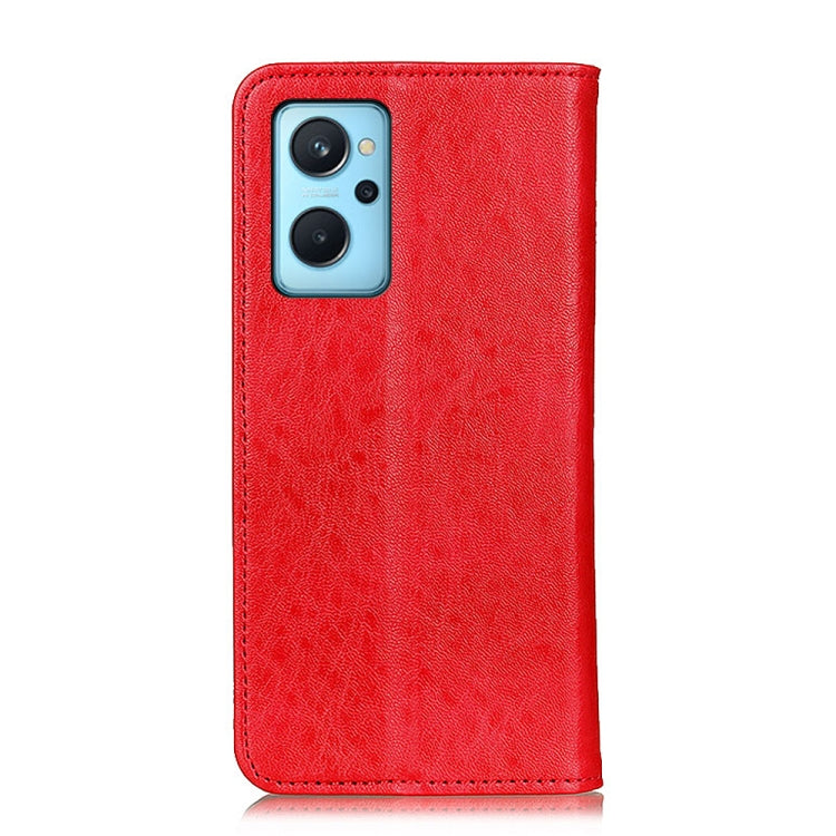 For OPPO Realme 9i / A36 4G / A76 4G / A96 4G Magnetic Crazy Horse Texture Horizontal Flip Leather Phone Case