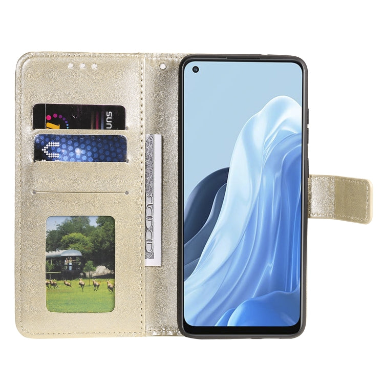 For OPPO Reno7 5G International Version / Find X5 Lite Totem Flower Embossed Leather Phone Case