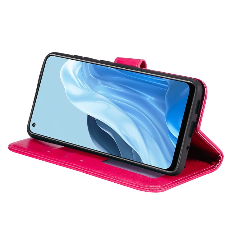 For OPPO Reno7 5G International Version / Find X5 Lite Totem Flower Embossed Leather Phone Case