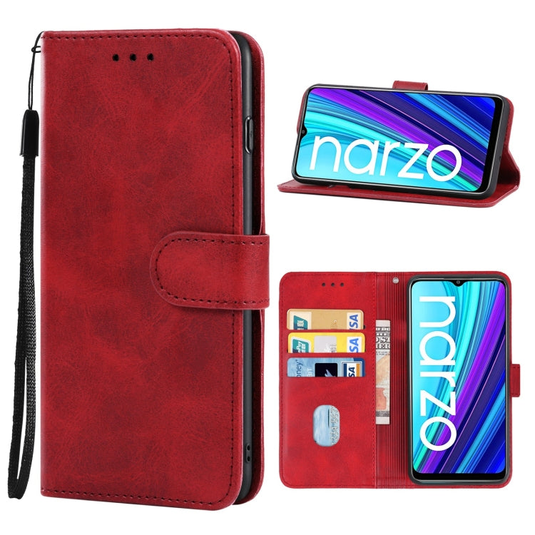 Leather Phone Case For OPPO Realme Narzo 30A