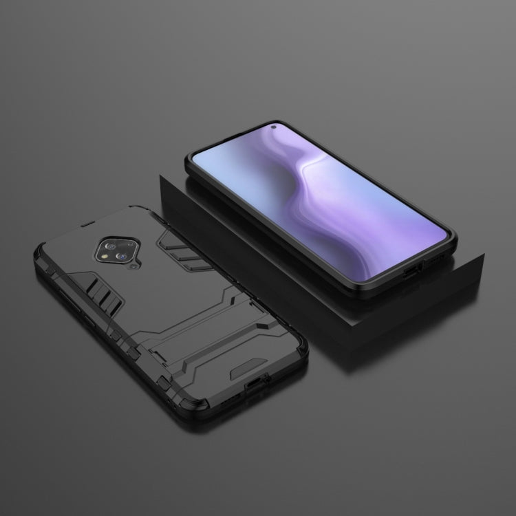 For Vivo S5 Shockproof PC + TPU Protective Case with Invisible Holder